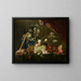 naturaleza muerta lujosa con caja de joyas - Jan Davidsz de Heem — cuadro enmarcado en la pared