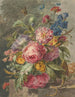 Naturaleza muerta con flores - Jan Evert Morel — vista de la obra