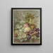 Fruit Still Life Painting - Jan Evert Morel — framed artwork on a wall