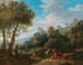 Un paisaje de Campaña - Jan Frans van Bloemen — vista de la obra