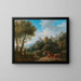 Un paisaje de Campaña - Jan Frans van Bloemen — cuadro enmarcado en la pared
