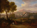 Fuera de los muros de la ciudad - Jan Frans van Bloemen — vista de la obra