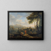 Landscape of Italy - Jan Frans van Bloemen — framed artwork on a wall