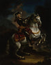 El elector Johann Wilhelm von Pfalz-Neuburg a caballo - Jan Frans van Douven — vista de la obra