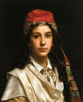 Jan Frederik Pieter Portielje - Young lady wearing a middleeastern costume.webp