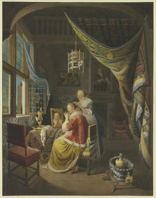 Jan Frederik Schierecke - Young Lady at Her Toilette.webp