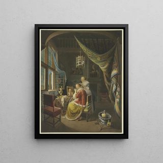 Jan Frederik Schierecke - Young Lady at Her Toilette.webp