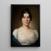 retrato de Adelajda Lesznowska 1v Le Brun - Jan Gadyz — cuadro enmarcado en la pared