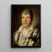 Retrato de Antoni Lesznowski 1769-1820 - Jan Gadyz — cuadro enmarcado en la pared