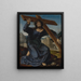 El Cristo llevando la cruz - Jan Gossaert — cuadro enmarcado en la pared