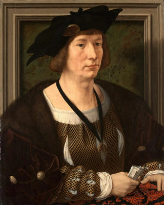 Jan Gossaert - Portrait Of Hendrik III Count Of NassauBreda.webp