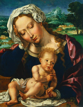 Jan Gossaert - Virgin and Child in a Landscape.webp