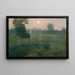 Lever de lune - Jan Grzegorz Stanisławski — cuadro enmarcado en la pared