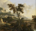 Mountain Landscape Painting - Jan Hackaert — artwork view