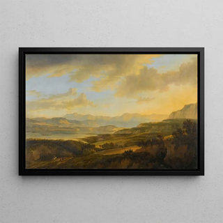 Jan Hackaert - The Lake of Zurich.webp