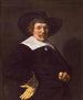 Retrato de un hombre - Jan Hals — vista de la obra