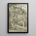Paisaje forestal - Jan Hulswit — cuadro enmarcado en la pared