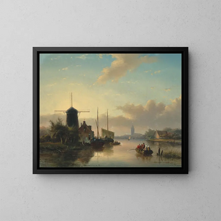 Jan Jacob Coenraad Spohler - Summer landscape.webp