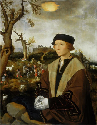 Jan Jansz Mostaert - Portrait of a Young Man.webp