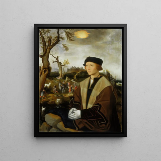 Jan Jansz Mostaert - Portrait of a Young Man.webp