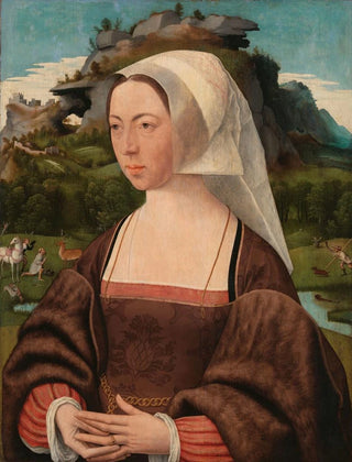 Jan Jansz Mostaert - Portrait of an Unknown Woman.webp