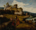 La Tentación de Cristo - Jan Jansz Mostaert — vista de la obra