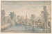 Pueblo junto a un río - Jan Jansz den Uyl — vista de la obra