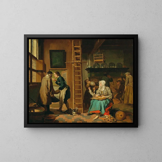 Jan Josef Horemans The Elder - A Kitchen Interior.webp