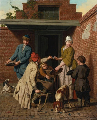 Jan Josef Horemans The Elder - The Mussel Seller.webp