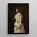 Retrato de Wanda Suchocka - Jan Kauzik — cuadro enmarcado en la pared