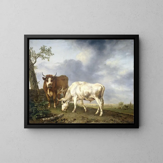 Jan Kobell II - Oxen in the Meadow.webp