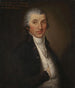 retrato de John O'Connor 1760-1802, profesor en la Universidad de Vilnius - Jan Krzysztof Damel — vista de la obra