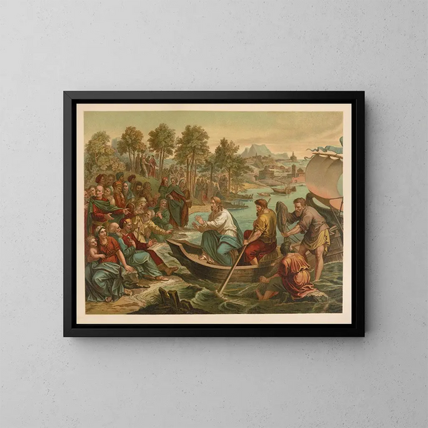 Biblia dorada de los clásicos Pl084 - Jan Ladislaw Skora — cuadro enmarcado en la pared