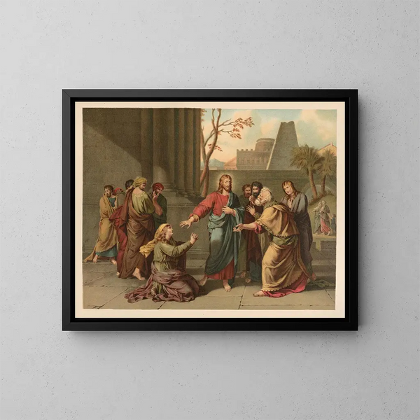 Biblia dorada de los clásicos - Jan Ladislaw Skora — cuadro enmarcado en la pared