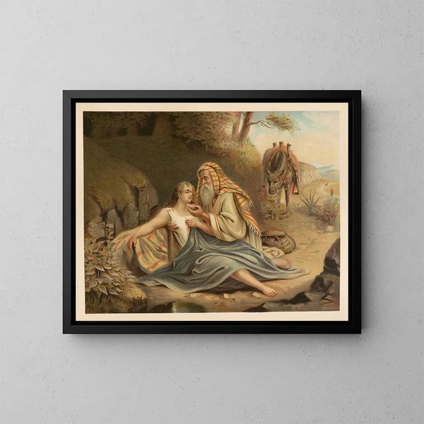 Biblia dorada de los clásicos - Jan Ladislaw Skora — cuadro enmarcado en la pared