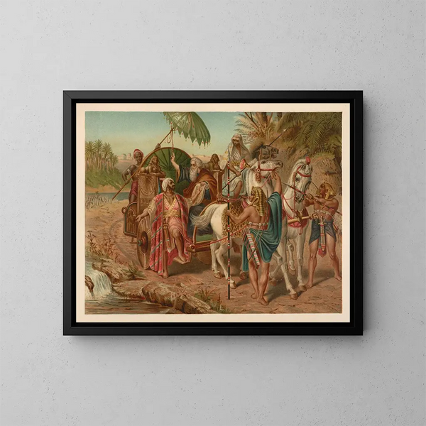 Biblia dorada de los clásicos Pl121 - Jan Ladislaw Skora — cuadro enmarcado en la pared