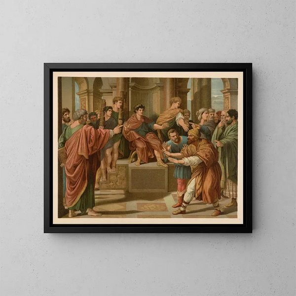 Biblia dorada de los clásicos Pl122 - Jan Ladislaw Skora — cuadro enmarcado en la pared