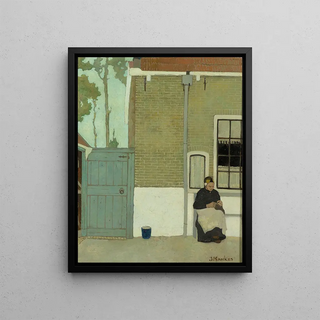 Jan Mankes - Vrouw voor haar huis.webp