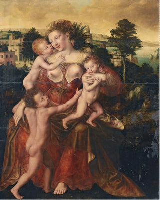 Jan Massys - An Allegory Of Charity.webp