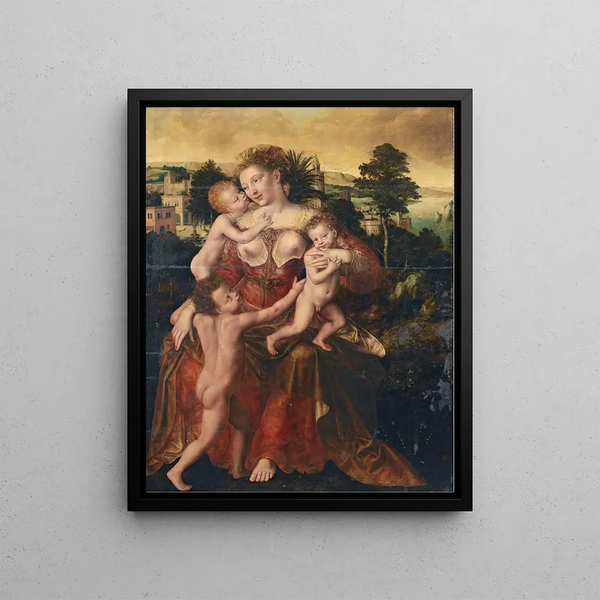 Jan Massys - An Allegory Of Charity.webp