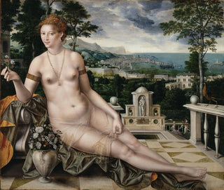 Venus de Citeres - Jan Massys — vista de la obra