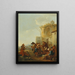 Charité - Jan Miel — framed artwork on a wall