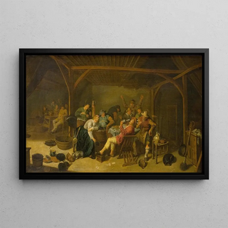Jan Miense Molenaer - The Bean King is Drinking.webp