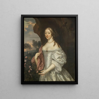 Jan Mijtens - Portrait of Jacoba van Orliens Wife of Jacob de Witte of Haamstede.webp