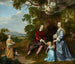 retrato de la familia van der Graeff - Jan Mijtens — vista de la obra