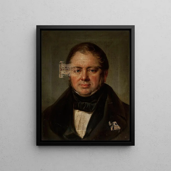 Jan Nepomucen Glowacki - Portrait of Mikoaj Tyrchowski rector at St Annes Secondary School in Krakw.webp