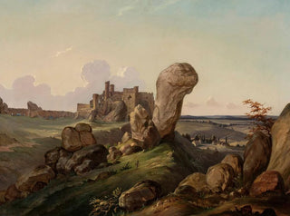 Jan Nepomucen Glowacki - Submontane landscape  Ogrodzieniec.webp