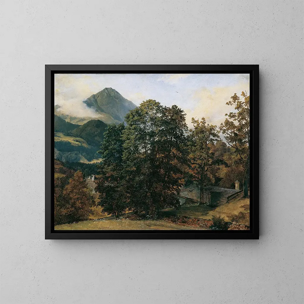 Berchtesgaden - Jan Nowopack — cuadro enmarcado en la pared