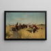 en el campo - Jan Owidzki — cuadro enmarcado en la pared