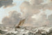 Ships by Moderate Wind - Jan Porcellis — artwork view
